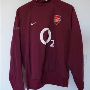 CLASSIC ARSENAL WARM UP JERSEY 2005/06